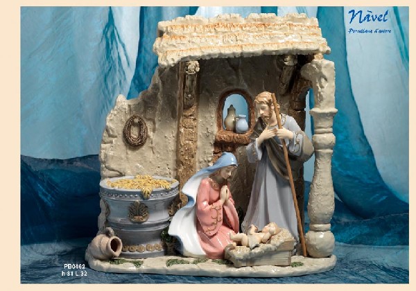 Fine porcelain Nàvel nativity set - News - Paben